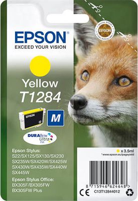 C13T12844012 EPSON BX Tinte yellow 225