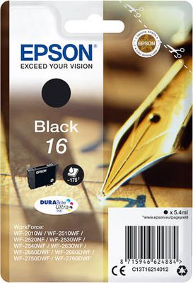 C13T16214012 EPSON WF Tinte black ST 175