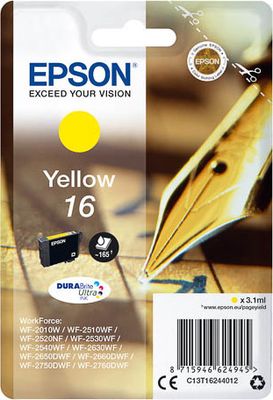 C13T16244012 EPSON WF Tinte yellow ST