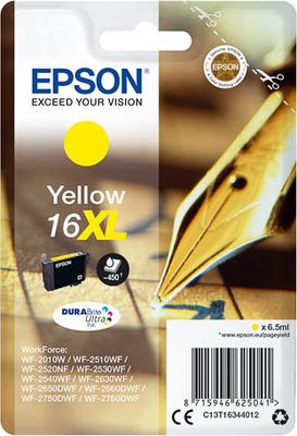 C13T16344012 EPSON WF Tinte yellow HC