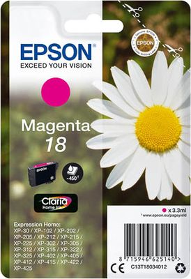 C13T18034012 EPSON XP Tinte magenta ST