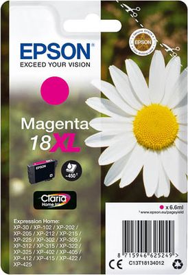 C13T18134012 EPSON XP Tinte magenta HC