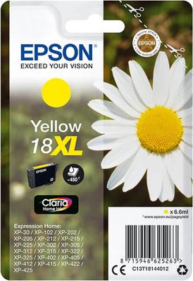 C13T18144012 EPSON XP Tinte yellow HC