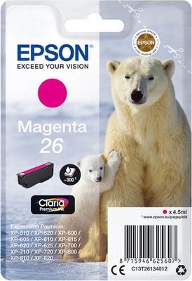C13T26134012 EPSON XP Tinte magenta ST