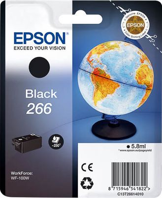 C13T26614010 EPSON WF Tinte black 250