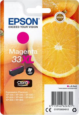 C13T33634012 EPSON XP Tinte magenta HC