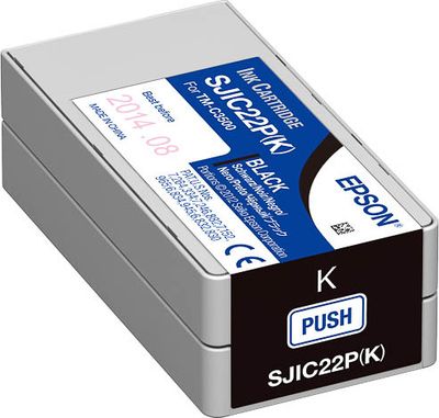 Cartridge EPSON SJIC22P (C33S020601) originál, black