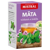 Čaj MISTRAL bylinný mäta voňavá a svieža HB 20 x 1,5 g