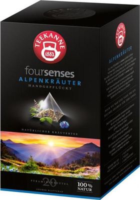 Čaj TEEKANNE FOURSENSES Alpenkräuter 40 g