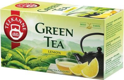 Čaj TEEKANNE zelený Citrón HB 20 x 1,75 g