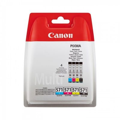 Cartridge Canon CLI-571 C/M/Y/Bk (0386C005) multipack - originál