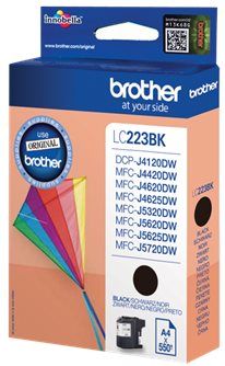 Cartridge Brother LC-223 black - originál