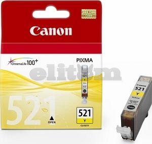 Cartridge Canon CLI-521 Y yellow - originál