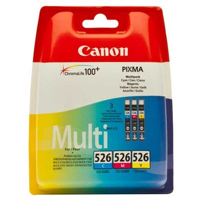 Multipack Canon CLI-526 C / M / Y - originál