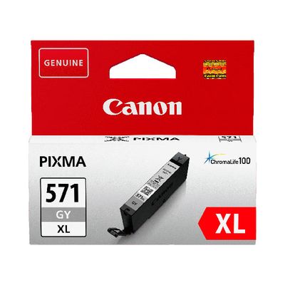 Cartridge Canon CLI-571XL (0335C001) grey - originál