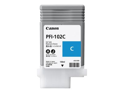 Cartridge Canon PFI-102 cyan (0896B001) - originál