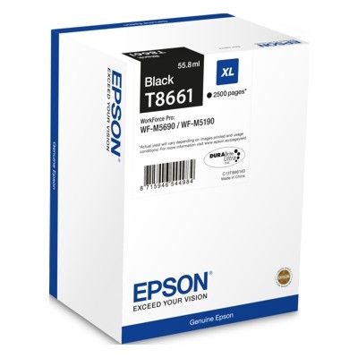 Cartridge Epson T8661 (C13T866140) black - originál 2.500 str