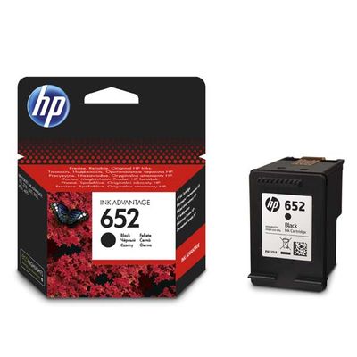 Cartridge HP 652 (F6V25AE) black - originál