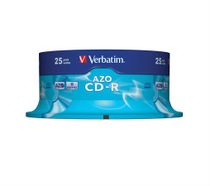 CD-R 700 MB, 52x ,Crystal, AZO, cake box, VERBATIM "DataLife Plus"