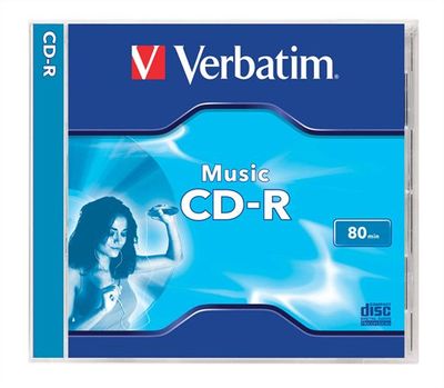 CD-R Music 700 MB, 16x, 80 min, "Live It", klasický obal