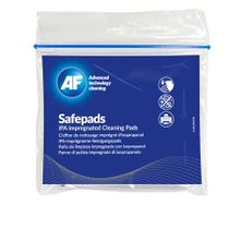Čistiaca utierka, s izopropyl alkoholom, veľká, 10 ks, AF "Safepads"
