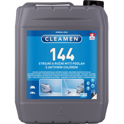 Cleamen 144 na strojové a ručné čistenie podláh s aktívnym chlórom - 5,5L l