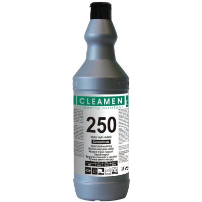 CLEAMEN 250 koncentrát k ručnému umývaniu riadu - 1L