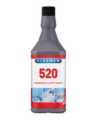 CLEAMEN 520 dezinfekcia a umývanie plôch 1 L