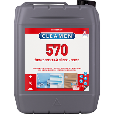 CLEAMEN 570 širokospektrálna dezinfekcia 5 l