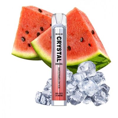 Crystal Bar 600 jednorazová e-cigareta Watermelon Ice (ľadový vodný melón) 20mg