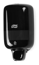 Dávkovač na tekuté mydlo, S2 systém, TORK "Dispenser Soap Liquid Mini", čierny (561008)