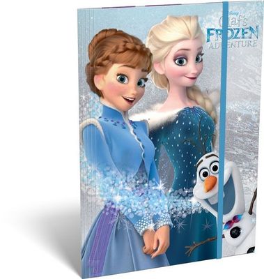 Doska s gumičkou A4, Frozen Adventure (LIZ-18351224)