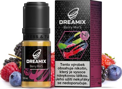 Dreamix Salt Berry Mix'S lesní směs 10 ml 10 mg