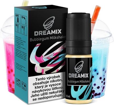 Dreamix Žvýkačkový mléčný koktejl 12mg