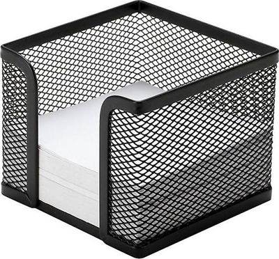Drôtený stojan na blok `kocka` 95x80x95mm čierny