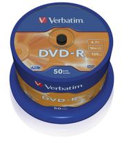 DVD-R 4,7 GB, 16x, cake box (AZO)