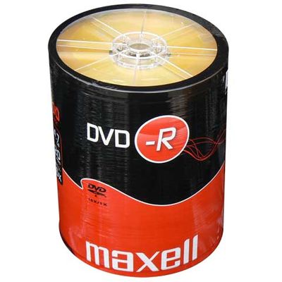 DVD-R MAXELL, 4,7 Gb, 16X, bulk/100 ks