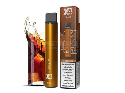 E-cigareta X4 BAR - Cola ICE (20 mg)
