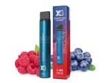 E-cigareta X4 BAR ZERO - Blueberry Sour Raspberry (0 mg)