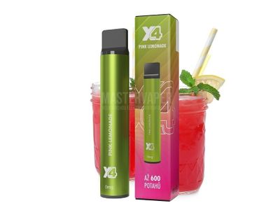 E-cigareta X4 BAR ZERO - Pink Lemonade (0 mg)