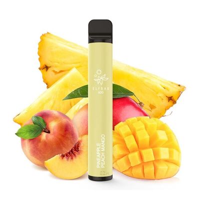 ELFBAR 600 elektronická cigareta 550 mAh (Pineapple Peach Mango) 20mg