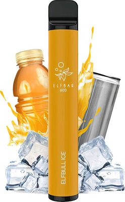 Energy - Elfbull ICE (Vychlazený energetický nápoj) - Elf BAR - ZERO - jednorázová e-cigareta
