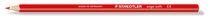 Farebná ceruzka, trojuholníkový tvar, STAEDTLER "Ergo Soft", červená