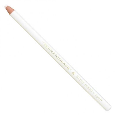 Farebná ceruzka uni DERMATOGRAPH 7600 biela