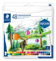 Farebné ceruzky, sada, šesťhranné, STAEDTLER "Design Journey", 48 rôznych farieb