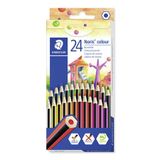 Farebné ceruzky, sada, šesťhranné, STAEDTLER 