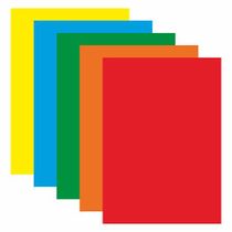 Farebný papier, A4, 160 g, 5x2 listov, rôzne farby