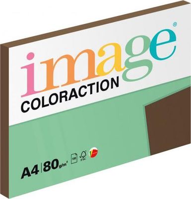 Farebný papier Image Coloraction A4 80g hnedý 100 hárkov