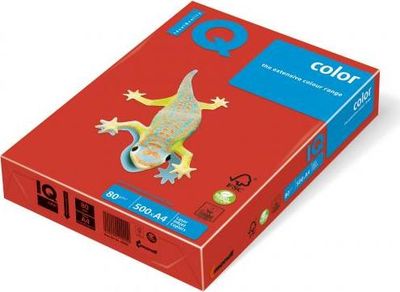 Farebný papier IQ color tehlovočervená ZR09, A4 80g