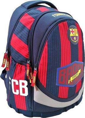 FC Barcelona ergonomický batoh, školská taška 43x31x17cm, pruhované